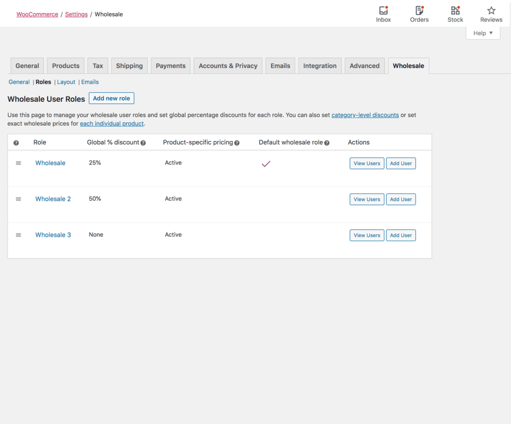 WooCommerce Wholesale Pro by Barn2 – wholesale user roles
