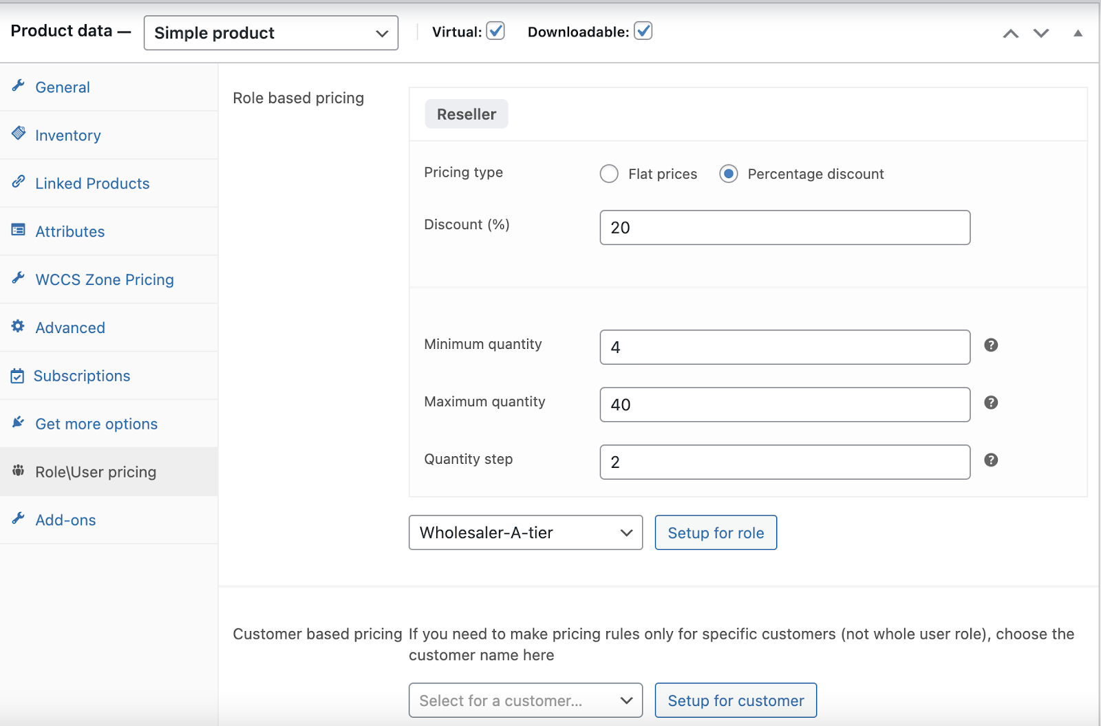 WooCommerce import/export tool