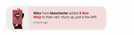 Popup design in the live customizer